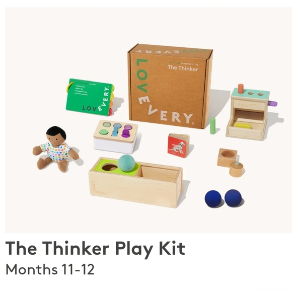 Lovevery The Thinker Play Kit for Baby 11-12 Months Montessori
